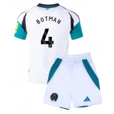 Newcastle United Sven Botman #4 Tredjedraktsett Barn 2024-25 Kortermet (+ korte bukser)